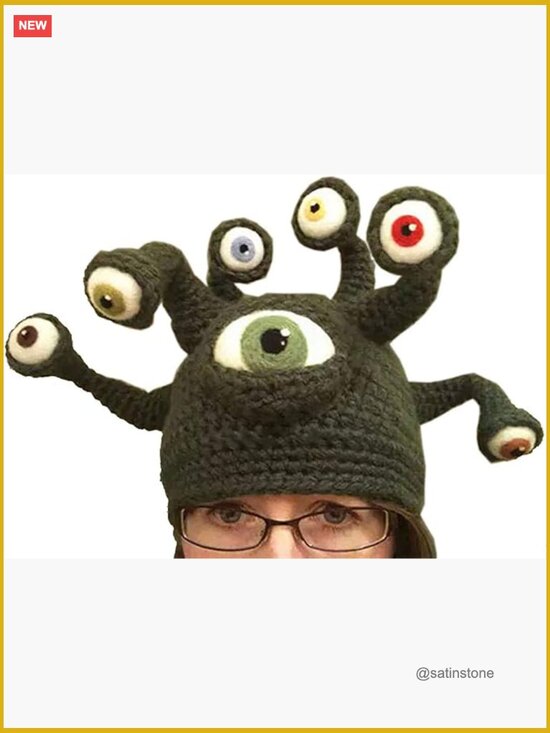 Funny Octopus Novelty Hat with Tentacles for Adults main image 4